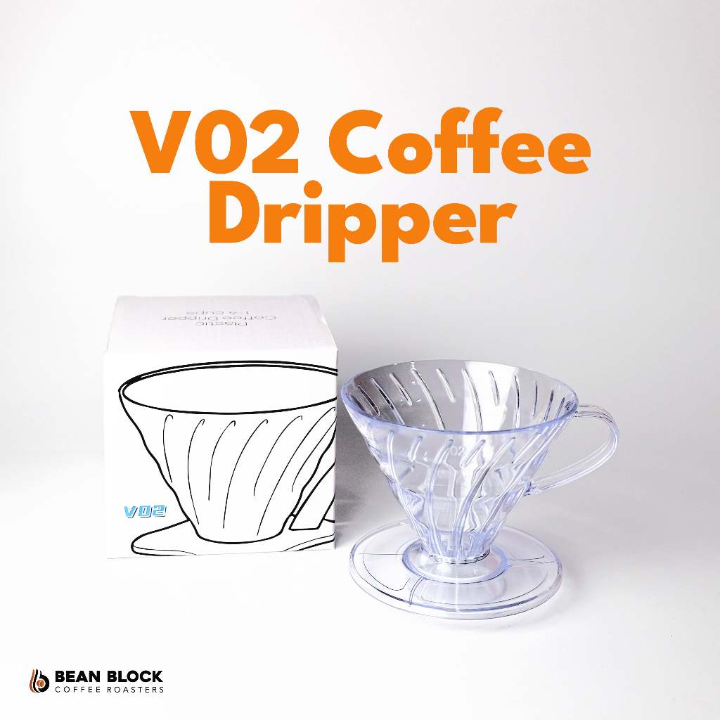 V60 Coffee Dripper Resin Material Heat Resistant for 1 to 4 cups