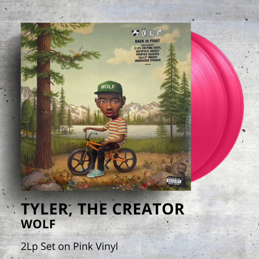 Tyler, The Creator Wolf BrandNew & Sealed Vinyl Records Plaka