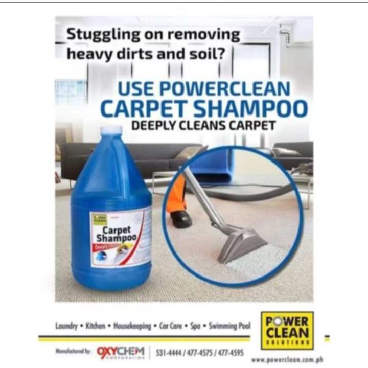 CARPET SHAMPOO 1GALLON Shopee Philippines