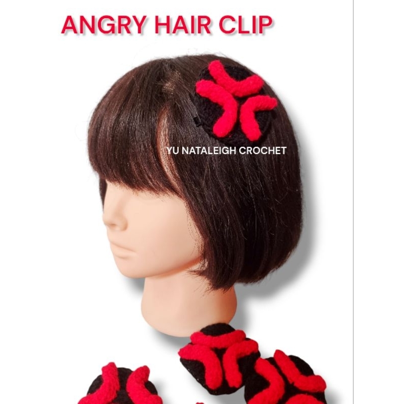 ANGRY Hair clip 1piece | Shopee Philippines