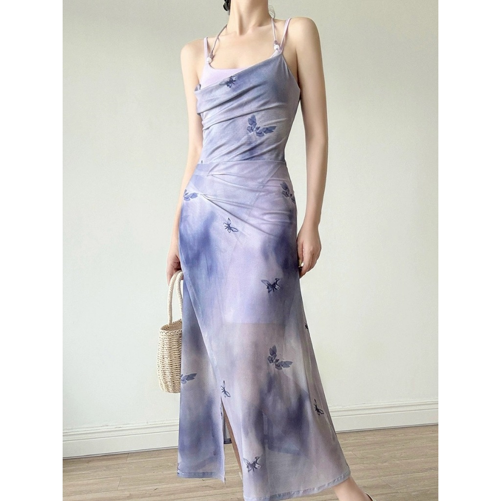 sachin and babi light blue dress Sparkle Sage Velvet Dress Launch on June 30th! main image 0