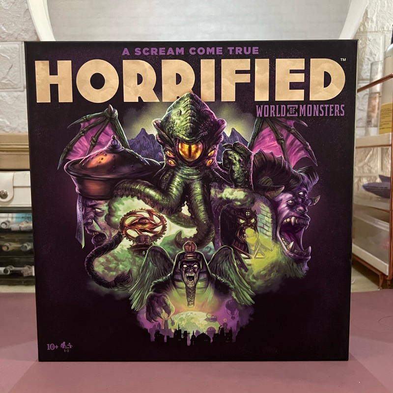 (AUTHENTIC & ON HAND) Horrified: World of Monsters Board Game by ...