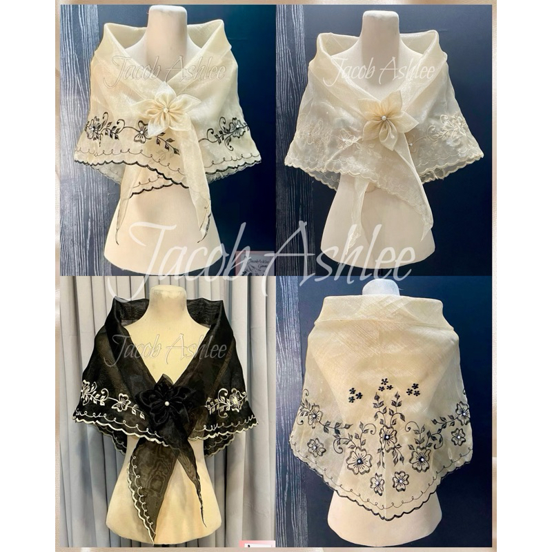 Filipiniana shawl design best sale