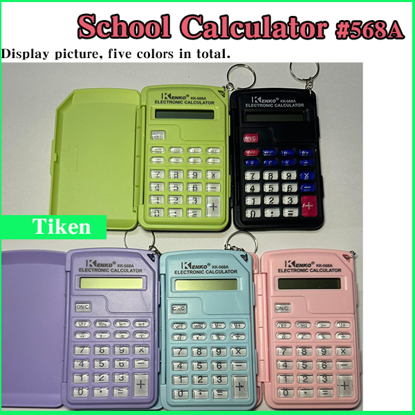 Tiken# KENKO 8 digits school Portable calculator KK-568A | Shopee ...