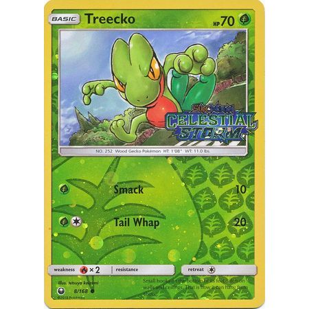 Treecko - 8/168 - Holo Toys R Us Promo Pokemon Pre-Release Promos ...