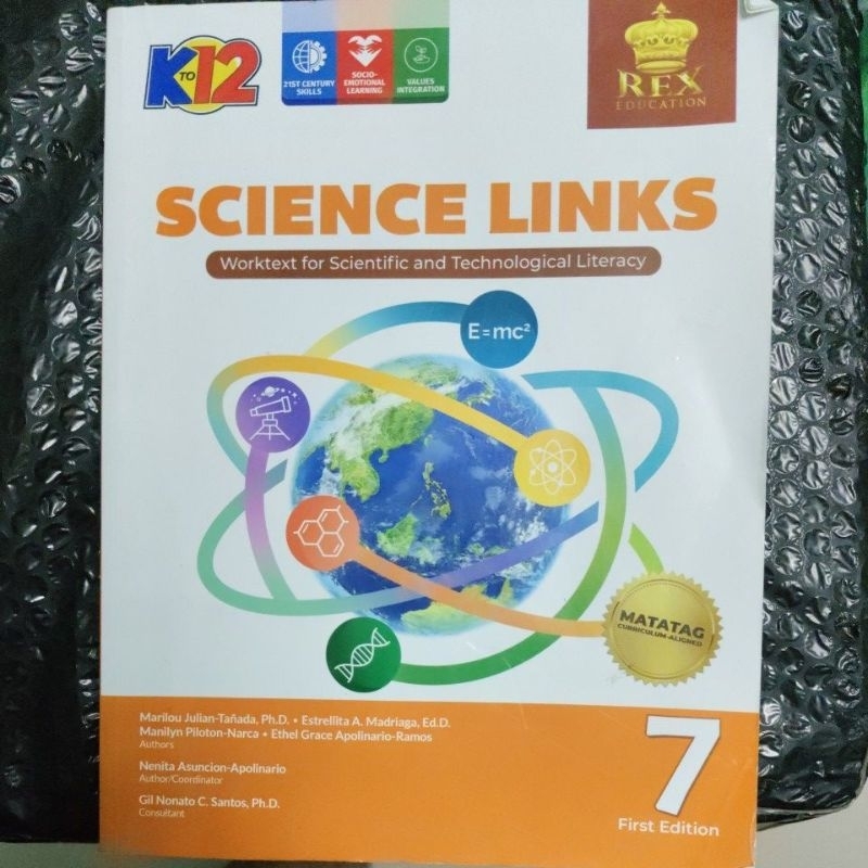 SCIENCE LINKS 7 2024 MATATAG EDITION | Shopee Philippines