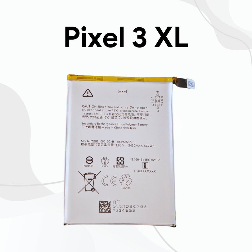 Google Pixel 3 XL Battery, SNSOU 4800mAh Li-Polymer Replacement Battery For HTC Google Pixel 3 XL G013C With Repair Replacement Kit Tools - Foto 10
