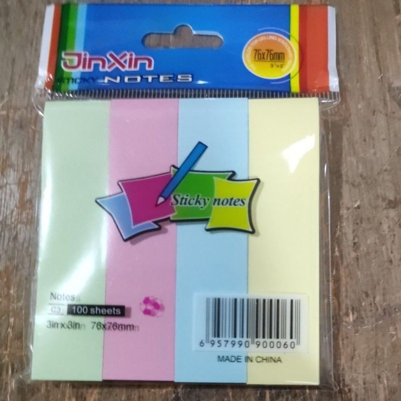 sticky note / self adhesive sticky note./100 sheets | Shopee Philippines