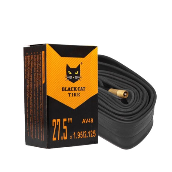Black cat inner tube 20/26/27.5/29er av for mtb tube and roadbike ...
