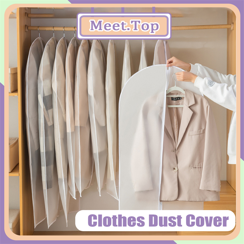 Transparent Clothes Cover PEVA Clothes Dust Cover Clothes Protector ...