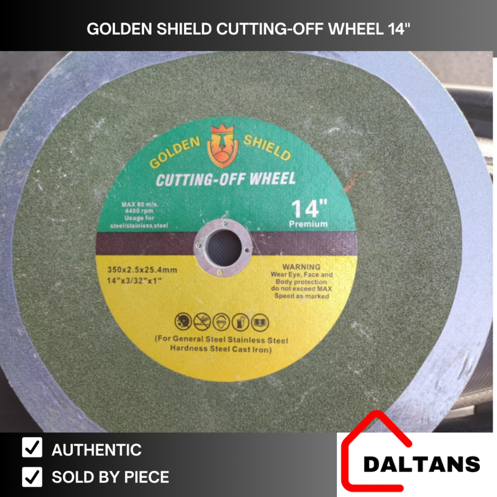GOLDEN SHIELD CUT OFF WHEEL 14