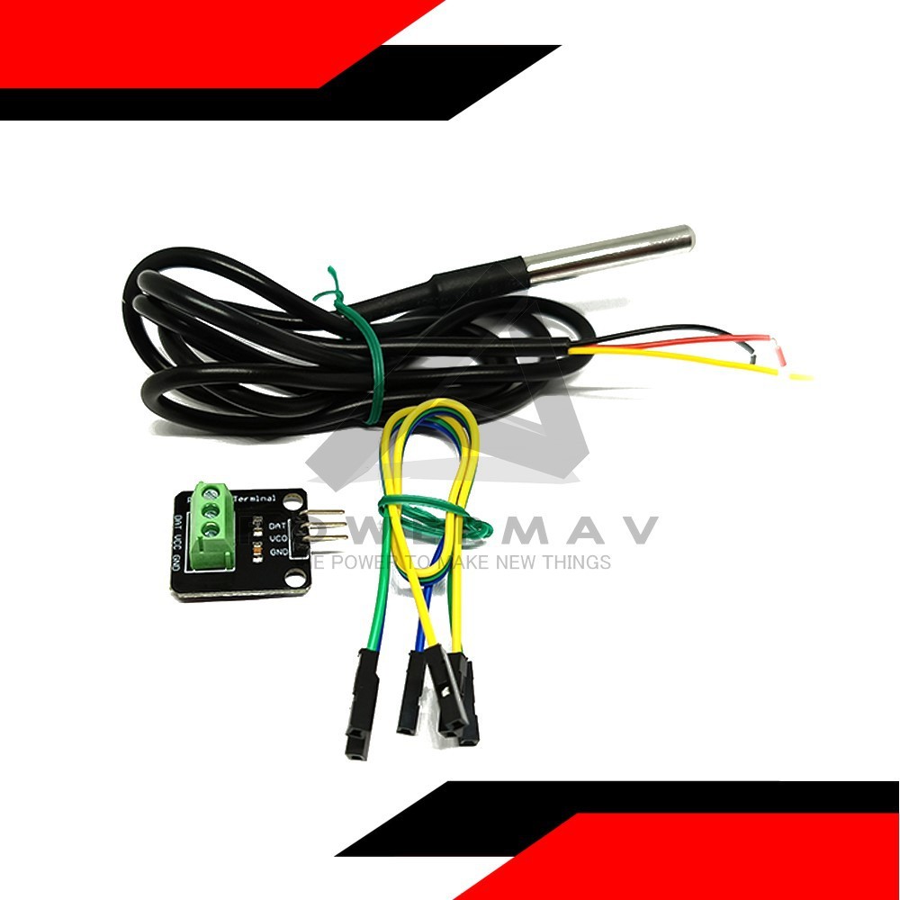 DS18B20 TEMPERATURE SENSOR MODULE KIT hot water tank water air3.0V ~ 5 ...