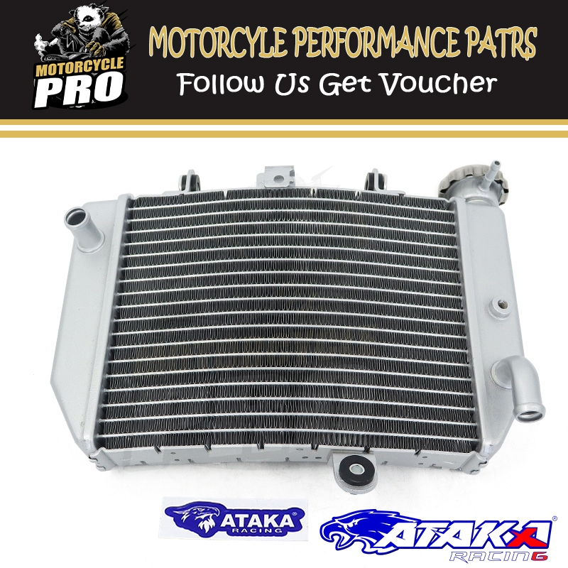 ATAKA Motorcycle Radiator Big Curve For Honda GTR 150 RS150 RS150R ...
