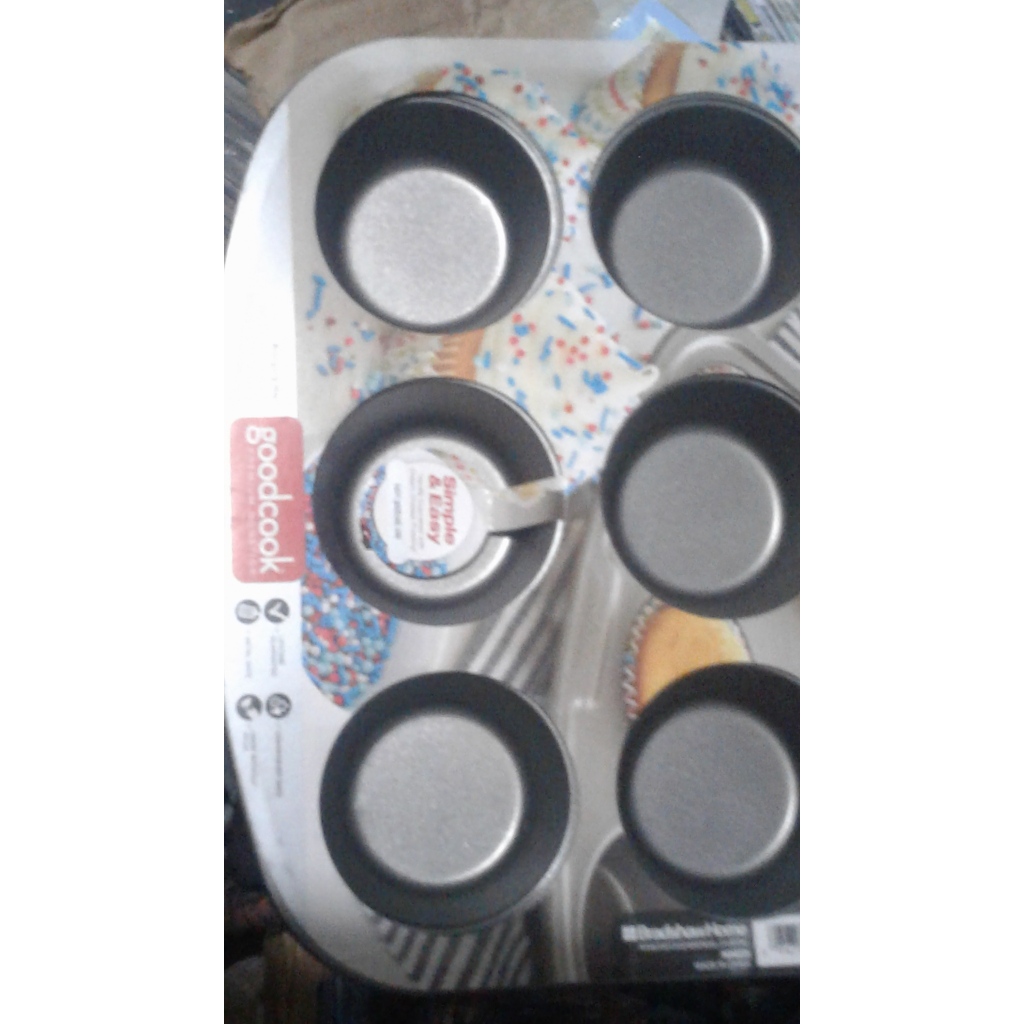 GoodCook 12-Cup Mini Non-Stick Muffin Pan | Delivery Near Me