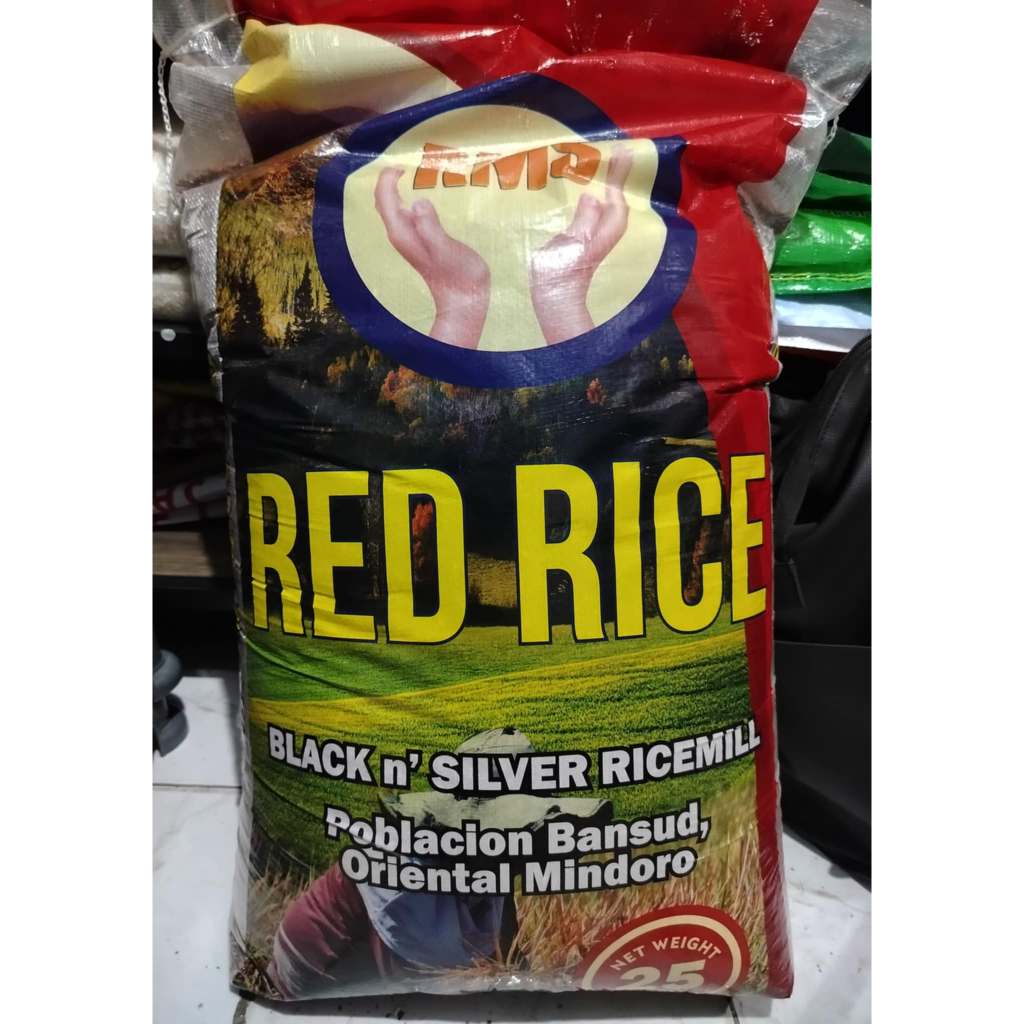 10 kg Healthy Red Rice (REPACKED IN WHITE SACKS) Unpolished Red Rice ...