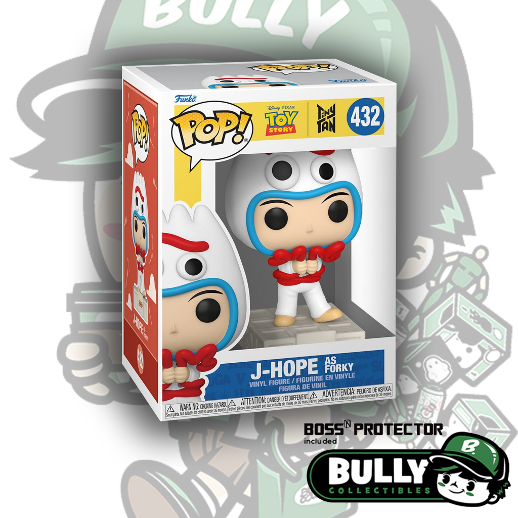 Funko POP! Rocks: Toy Story x TinyTAN BTS - J-Hope as Forky 432 With ...