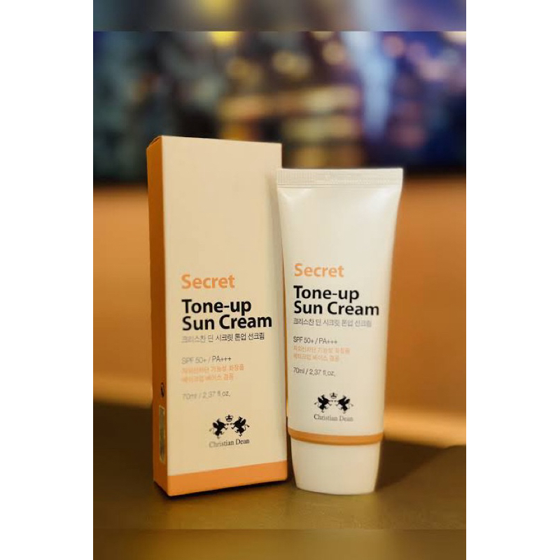 Christian Dean Secret Toneup Sun Cream SPF50+ PA+++, 2.4 fl oz 70 ml