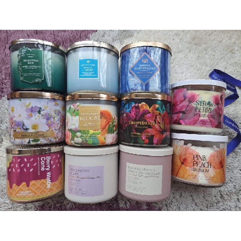 Spring Candles Most Popular Candle Scents Bath And Body Works