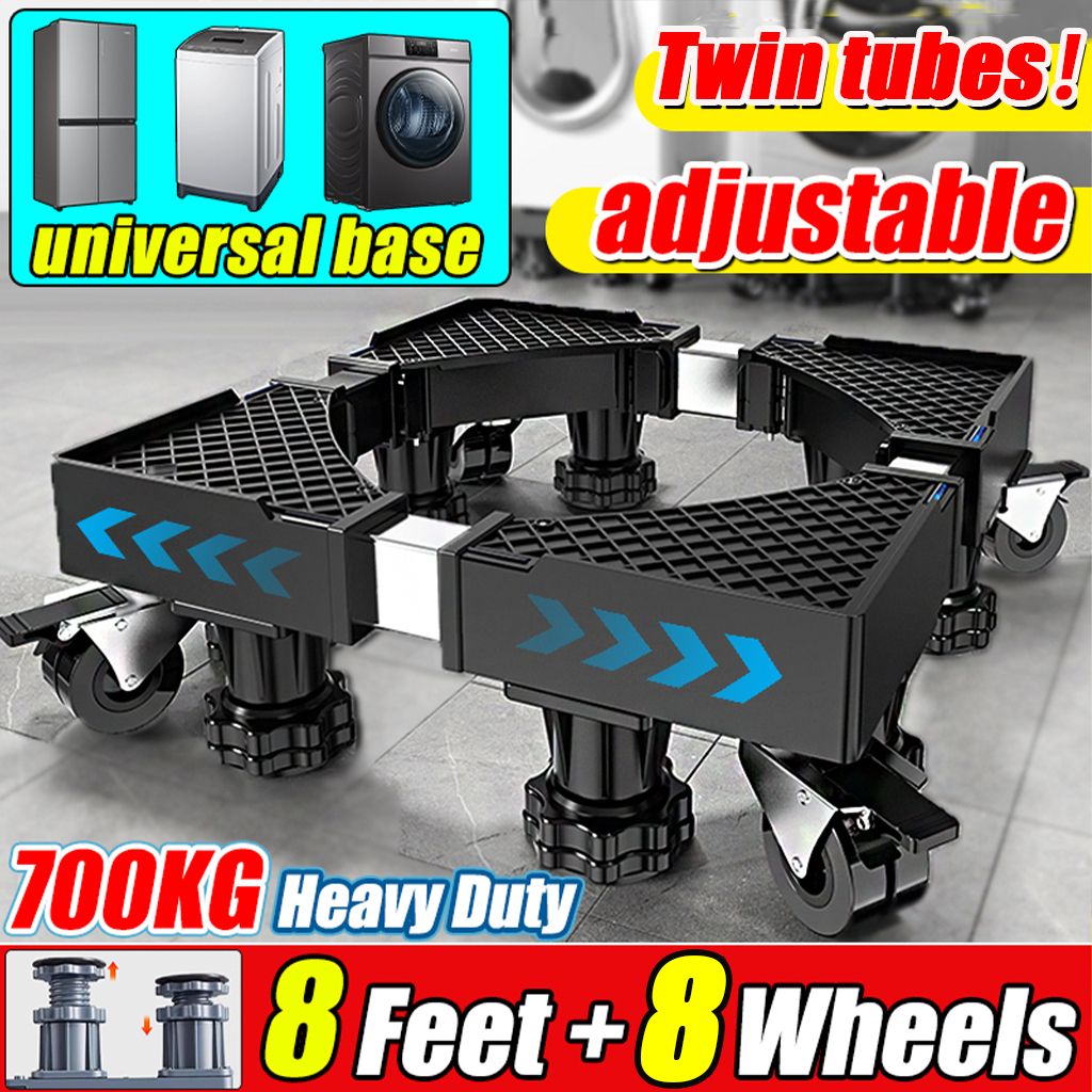 Twin tubes Washing Machine Stand Washing machine Base with wheels ...