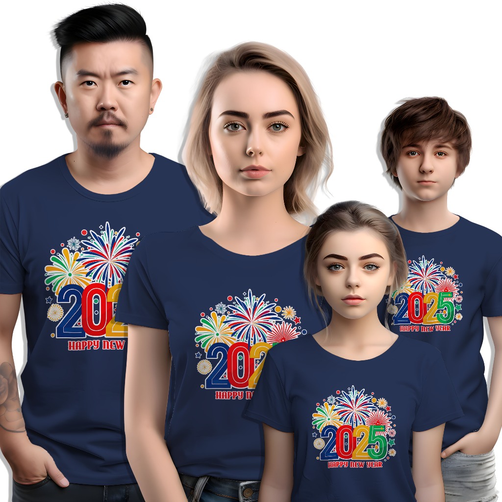 HAPPY NEW YEAR 2025 TShirt for Family Color Of The Year Future Dusk