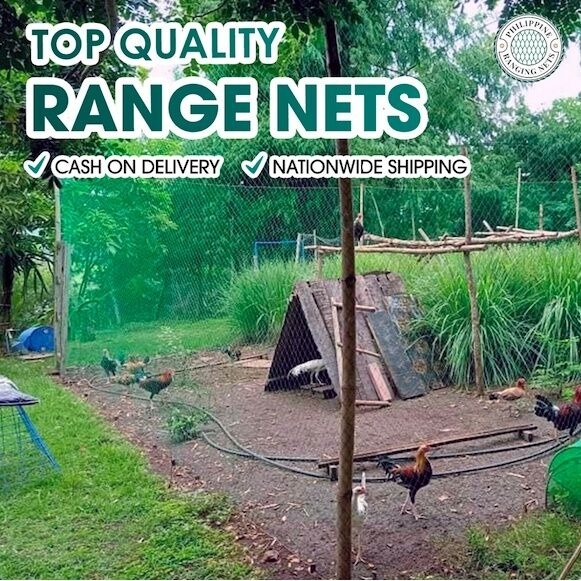 【Free rope】20/50/100M Chicken Net Anti-Bird Net Cockfighting Net ...