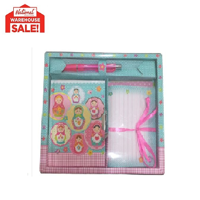 Fancy Diary Set with Envelope ,Letter Paper & Pen | Shopee Philippines