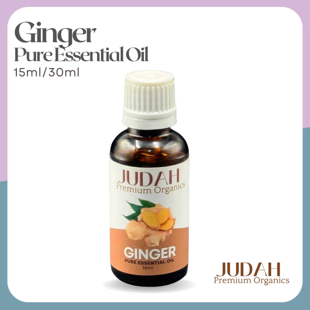 Pure Ginger Essential Oil – 100% Natural, Therapeutic Grade | Warming ...