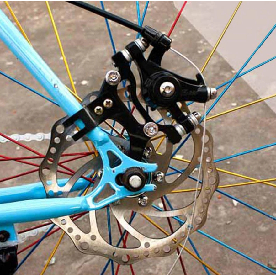 2 Pcs Disc Brake Bracket Frame Adaptor Modification Adapter 22mm Brake ...