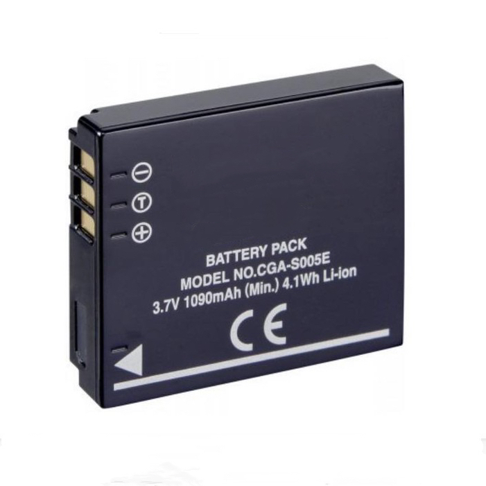 CGA-S005 S005a BCC12 battery for Lumix DMC- FS1 FS2 FX01 FX07 FX1 FX3 ...
