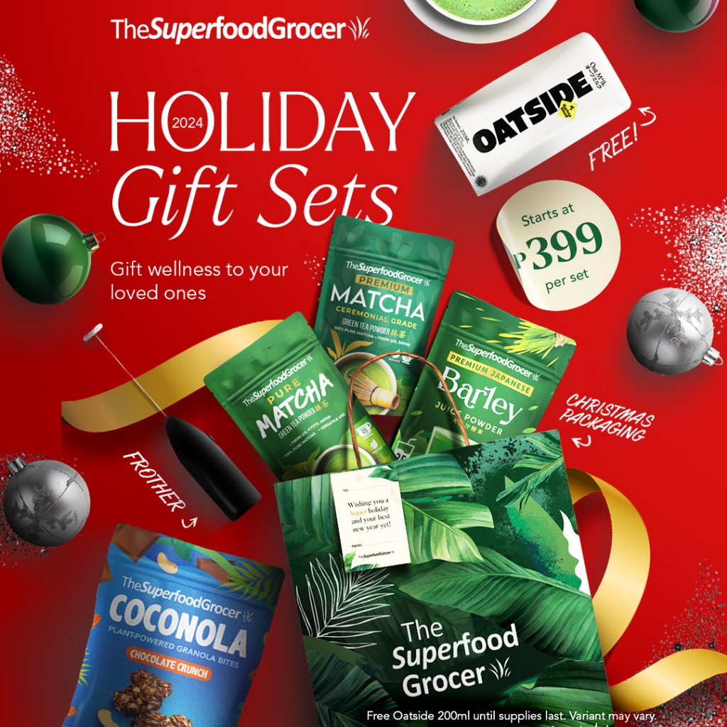 The Superfood Grocer HOLIDAY GIFT SETS! Christmas Baskets | Shopee ...