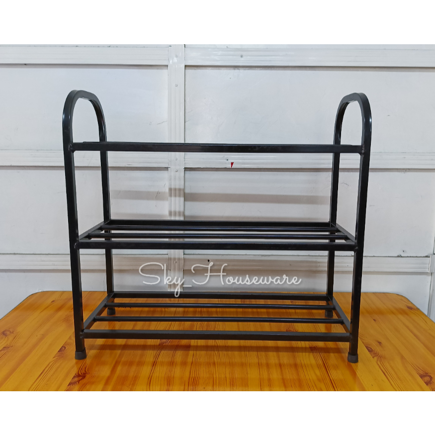 3 LAYER SHOE RACK HEAVY DUTY / SHOE RACK / UTILITY RACK / SPACE SAVING ...