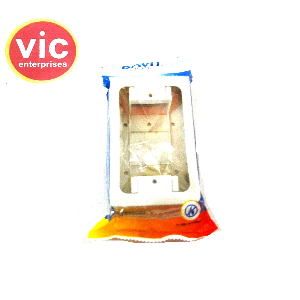PVC GANG UTILITY BOX (SURFACE TYPE) , Vic Enterprises | Shopee Philippines