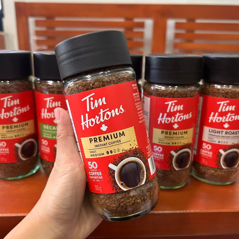 Authentic Tim Hortons Premium Coffee 100 Grams Instant Canada Coffee ...