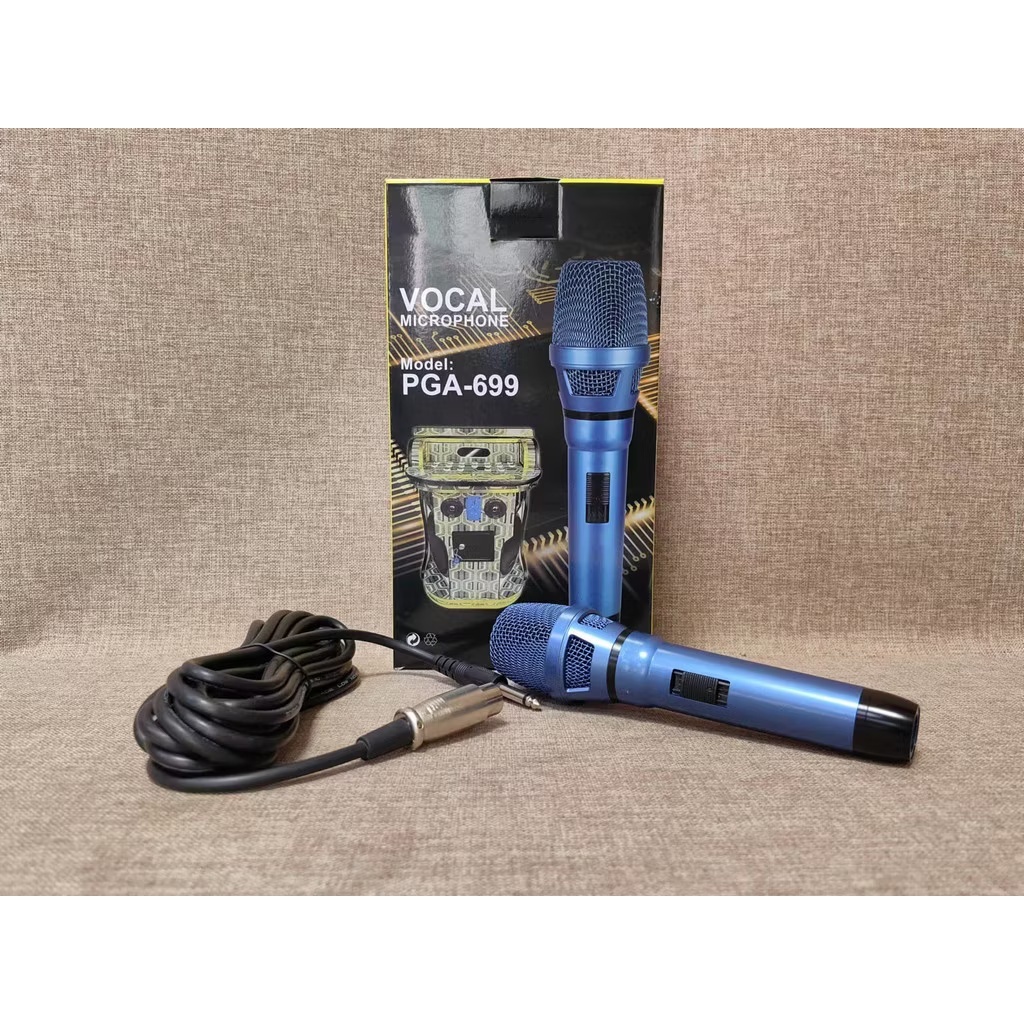 PGA-699 Model Heavy Duty Microphone With 10M Wire | Shopee Philippines