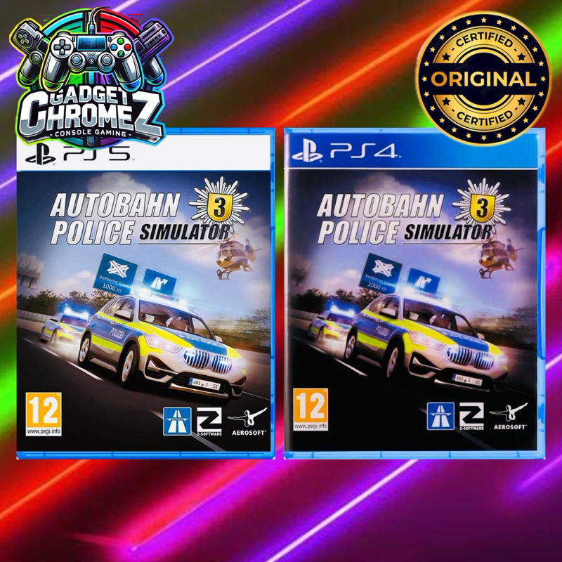Autobahn Police Simulator 3 | PS5 / PS4 Game | BRANDNEW | Shopee ...