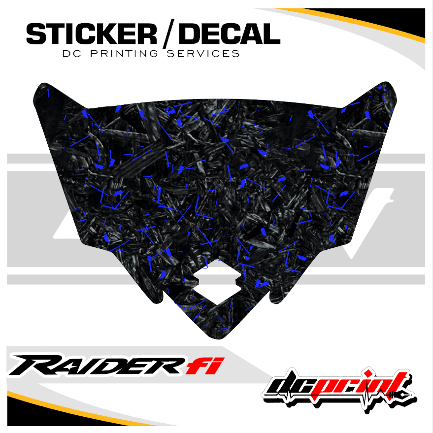 suzuki RAIDER FI STICKER VISOR | Shopee Philippines