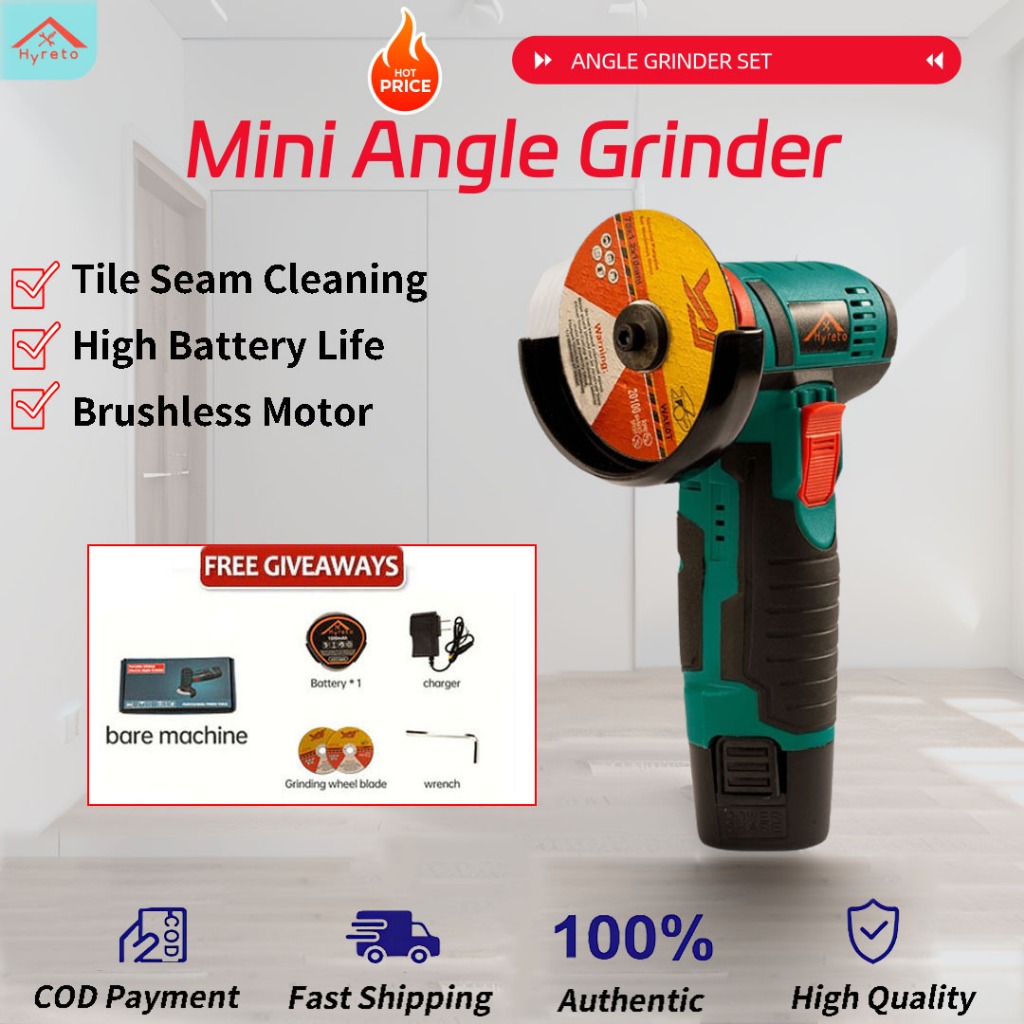 Cordless Angle Grinder 12V Electric Mini Angle Grinder Grinding Tool ...