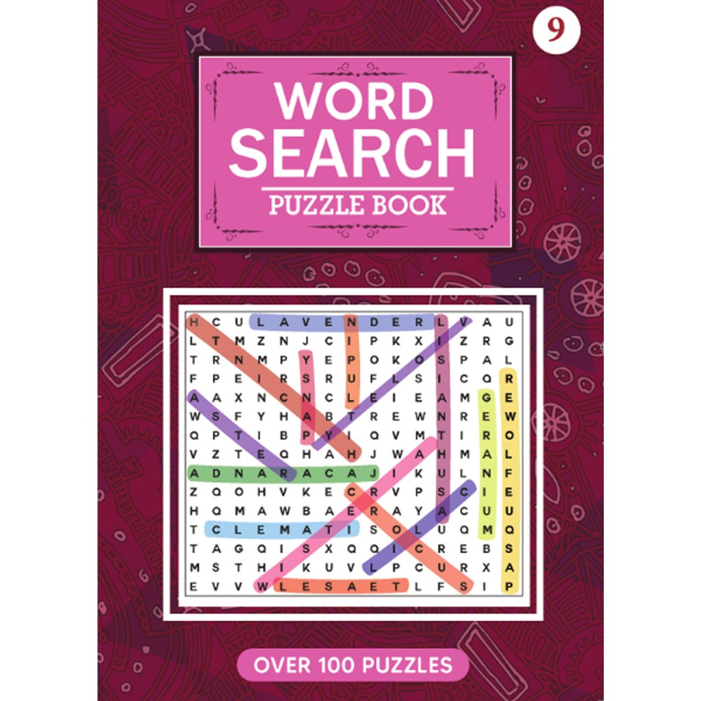 WORD SEARCH PUZZLE BOOK 9 | Shopee Philippines
