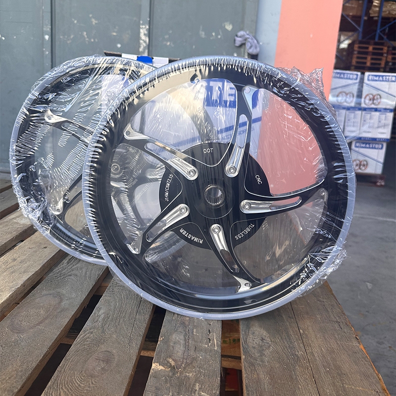 Rimaster S5 CNC MAGS 5 SPOKES For Click 125/150 front disc break 4 ...