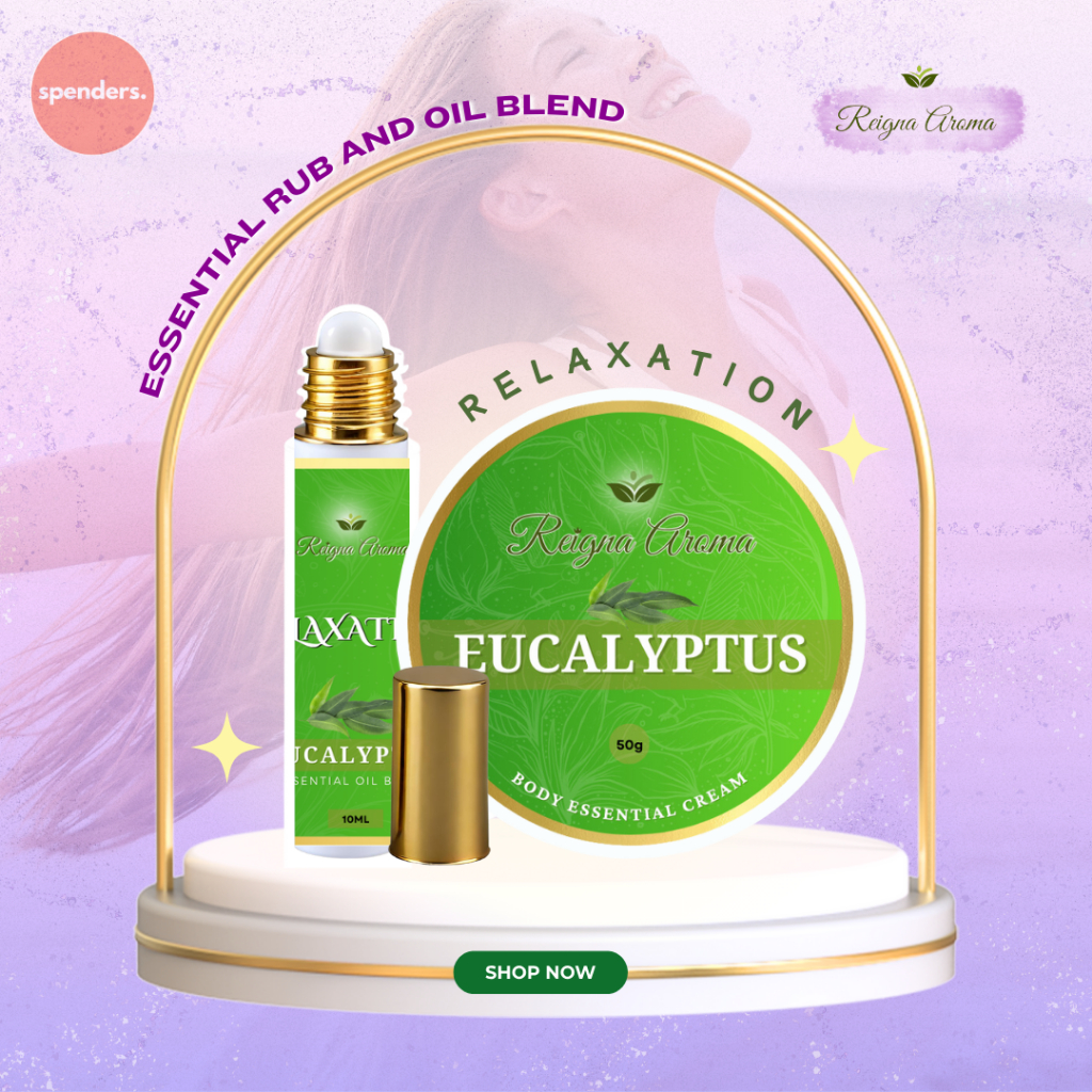 𝑬𝑼𝑪𝑨𝑳𝒀𝑷𝑻𝑼𝑺 Reigna Aroma Essential Rub/Oil 𝓔𝔁𝓹𝓮𝓻𝓲𝓮𝓷𝓬𝓮 𝓡𝓮𝓵𝓪𝔁𝓪𝓽𝓲𝓸𝓷 ...