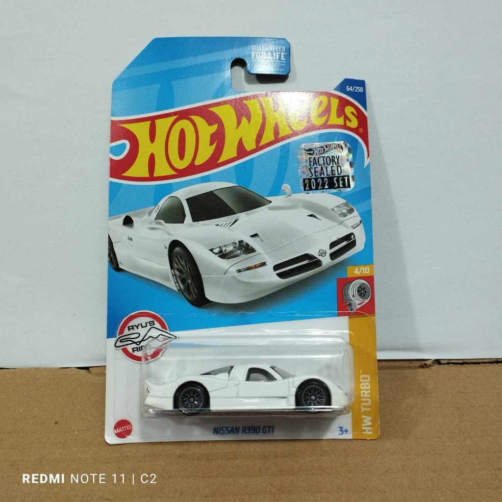 Hot Wheels Ryu's Rides Nissan R390 GT1 (White) HW Turbo 2022 Factory ...