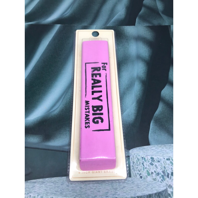 Original for reallyq big mistakes 9inch giant eraser from USA | Shopee ...