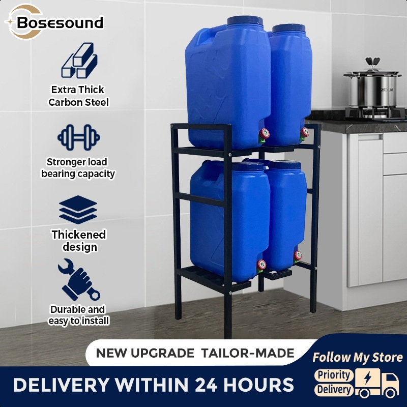 New Gray Dirt-Resistant Water Gallon Rack Water Container Rack Water ...