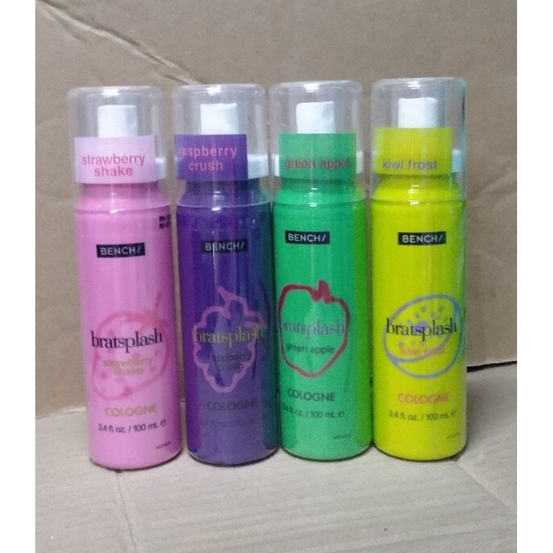 bench bratsplash 100 ml.(strawberry, raspberry,kiwi frost,green apple ...