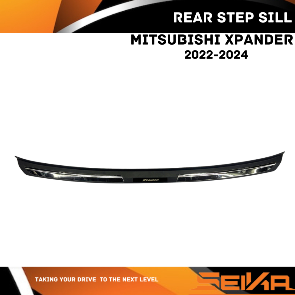 MITSUBISHI XPANDER (2022-2024) Rear Step Sill/Rear Bumper Guard, car ...