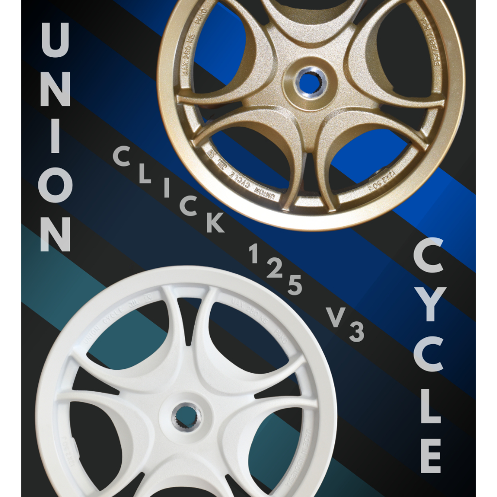 UNION CYCLE WHEEL/MAGS - CLICK 125 VERSION 3 (12 inches diameter ...