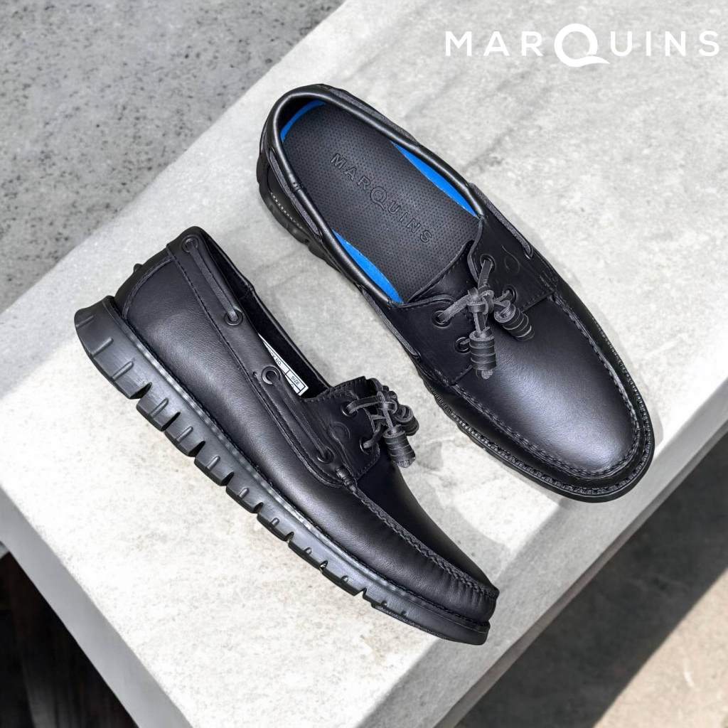 Shoe Marquins Top Sider Marquins Genuine Leather Boat Shoes For