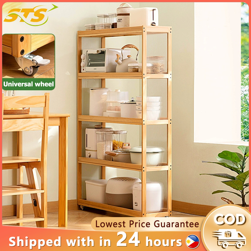 [3/4/5Layers]Kitchen Cabinet Organizer Mobile shelves Storage Rack ...