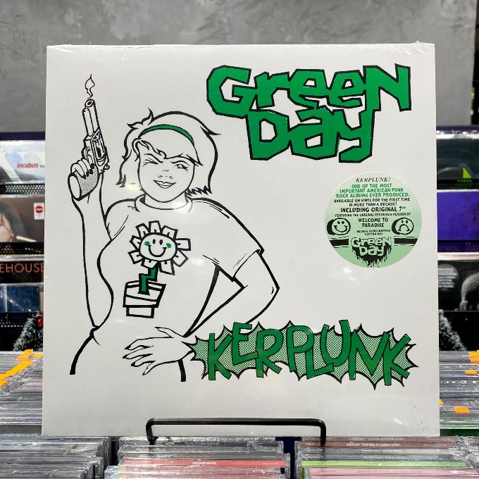 Rock LP Vinyl Records 180-220 Gram Features Green Day: Kerplunk