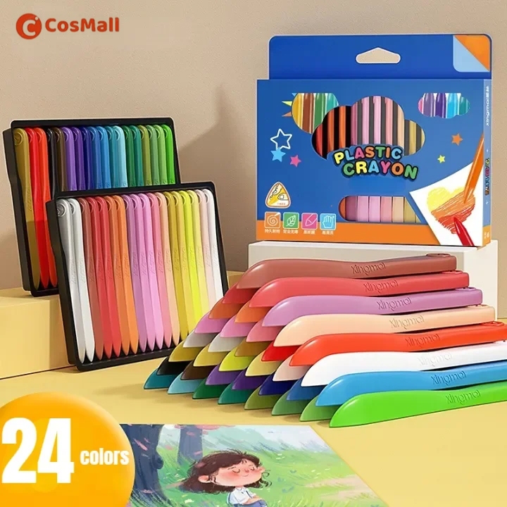 12/24/36 Colors Crayons Painting Safe Non-Toxic Not Dirty Hand Drawing ...
